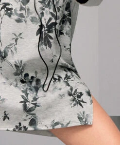 Tunique à Capuche Et Manches Longues Collection Compet'Zen De Chez Antigel Par Lise Charmel. -Sous Vêtement Soldes Magasin Tunique manches longues capuche Antigel de Lise Charmel Compet zen gris ELH4829 GZ 2