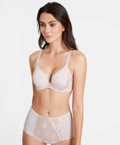 Culotte Haute Collection Softessence De La Maison De Lingerie Sexy Aubade. -Sous Vêtement Soldes Magasin culotte haute softessence Aubade skin TM24 SKIN 4