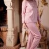 Pyjama Canat En Coton Modèle Amy PY. -Sous Vêtement Soldes Magasin pyjama Canat amy py bois de rose