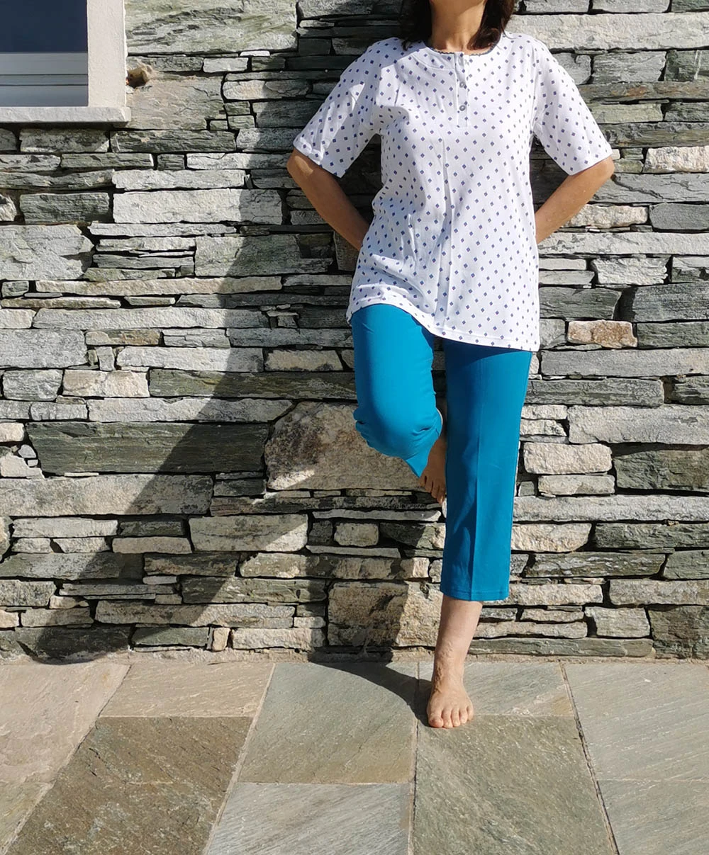 Pyjama Corsaire Canat Modèle Dolly. 3 Pyjama Corsaire Canat Modèle Dolly.