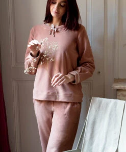 Pyjama Canat En Micro Velours Modèle Soft PYV.