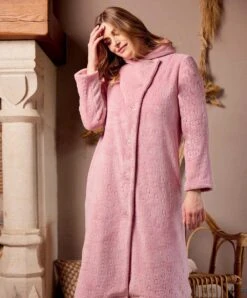 Robe De Chambre Longue Canat En Fourrure Modèle Amy RCFL.