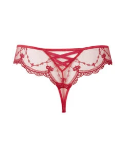 Tanga Lise Charmel De La Collection Lingerie Rouge Tellement Glamour. 17 Tanga Lise Charmel De La Collection Lingerie Rouge Tellement Glamour. -Sous Vêtement Soldes Magasin slip fantaisie Lise Charmel tellement glamour rubis ACH0204 SR2
