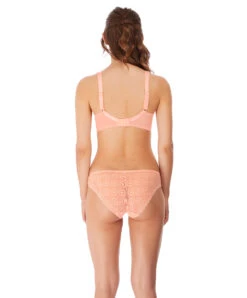 Soutien-gorge Décolleté Plongeant Collection Love Note De Chez Freya Lingerie. -Sous Vêtement Soldes Magasin soutien gorge decollete plongeant armatures Freya Love Note blossom rose poudre AA5211 BLM ensemble dos