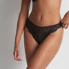 Tanga Aubade De La Collection Lingerie Flowermania. 1 Tanga Aubade De La Collection Lingerie Flowermania. -Sous Vêtement Soldes Magasin tanga flowermania Aubade noir LA26 NOIR